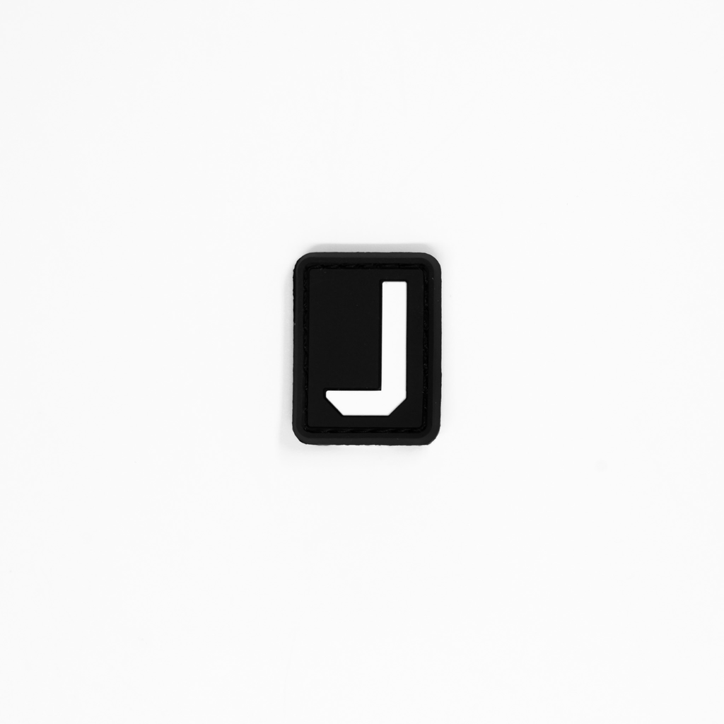 Letter “J” PVC Patch