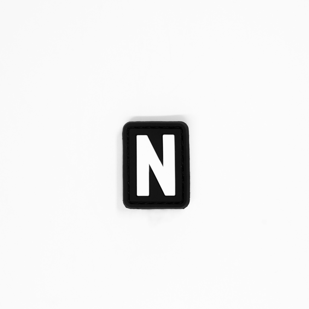 Letter “N” PVC Patch