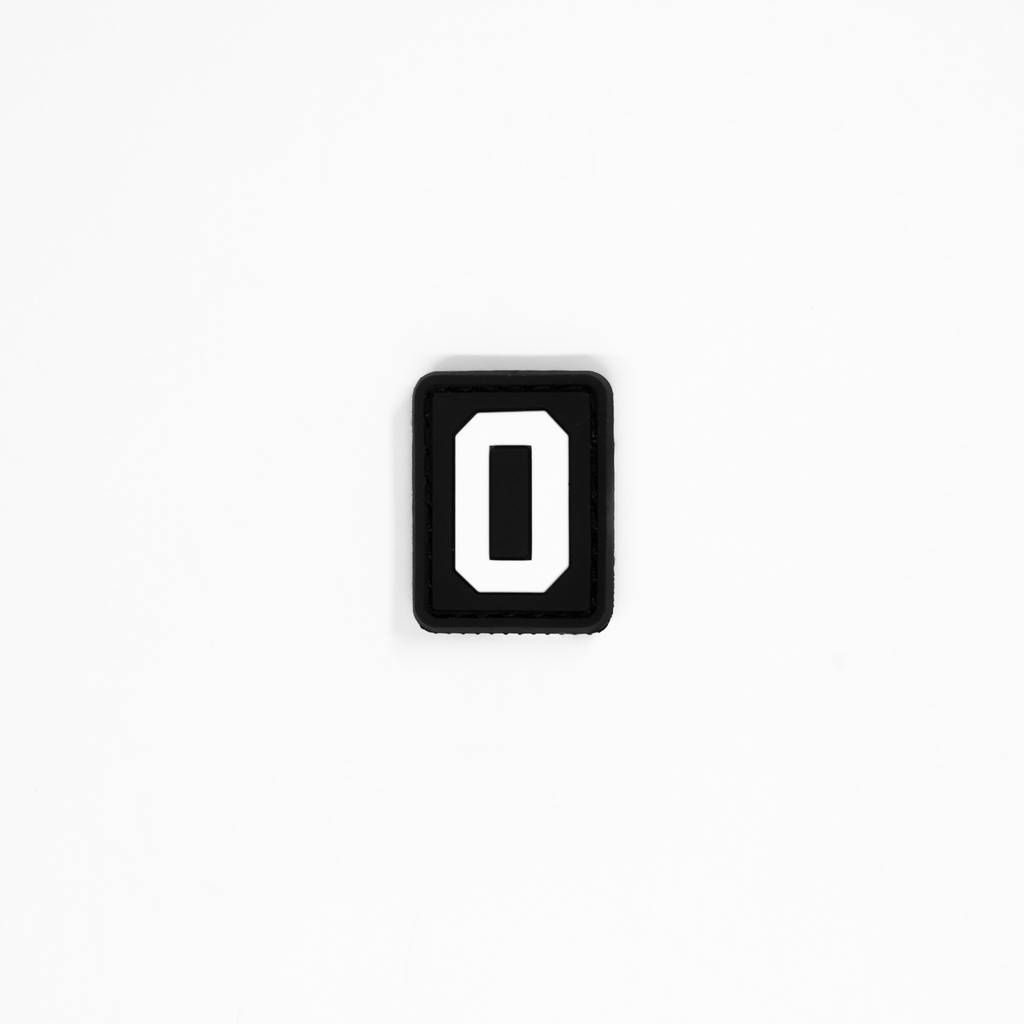 Letter “O” PVC Patch