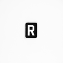 Letter “R” PVC Patch
