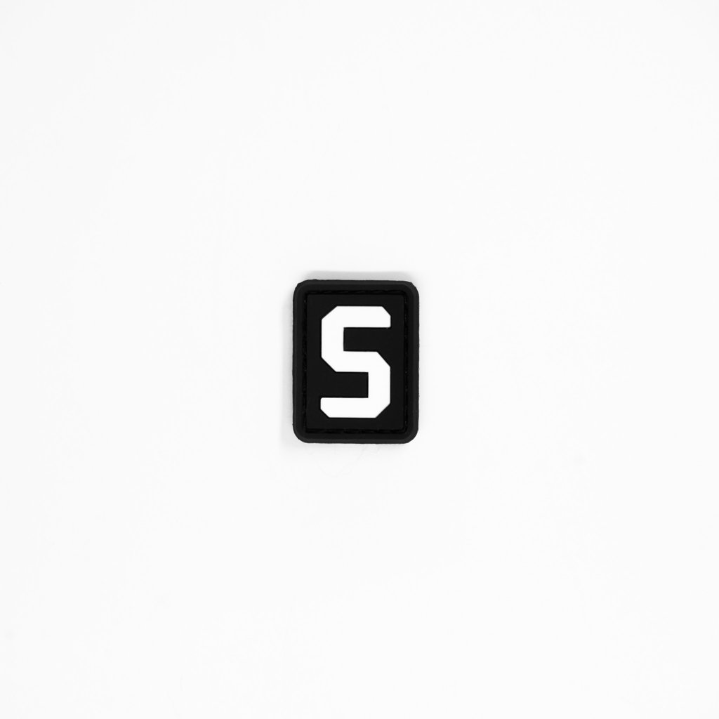 Letter “S” PVC Patch