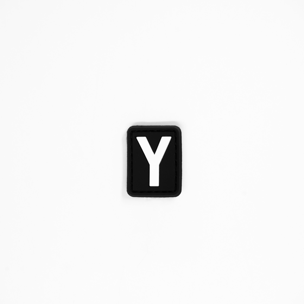 Letter “Y” PVC Patch