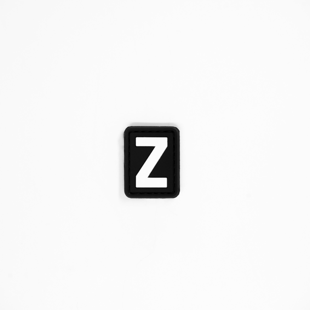 Letter “Z” PVC Patch
