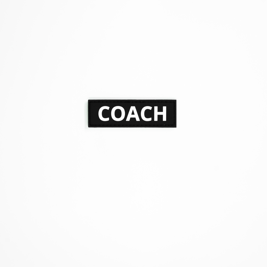 Black “Coach” PVC Patch