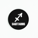 “Sagittarius” Sign PVC Patch 