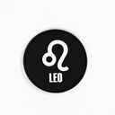 “Leo” Sign PVC Patch 