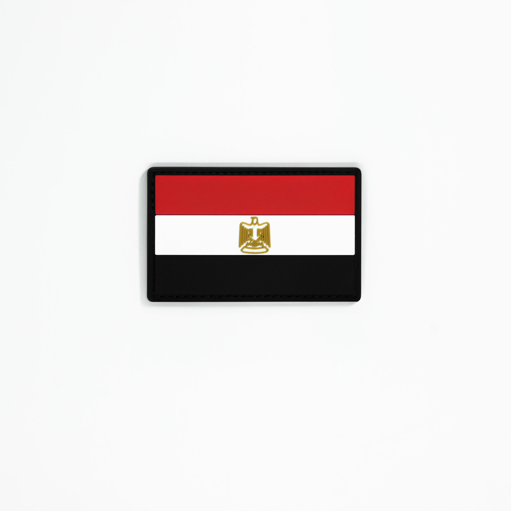 Egypt Flag PVC Patch