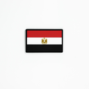 Egypt Flag PVC Patch