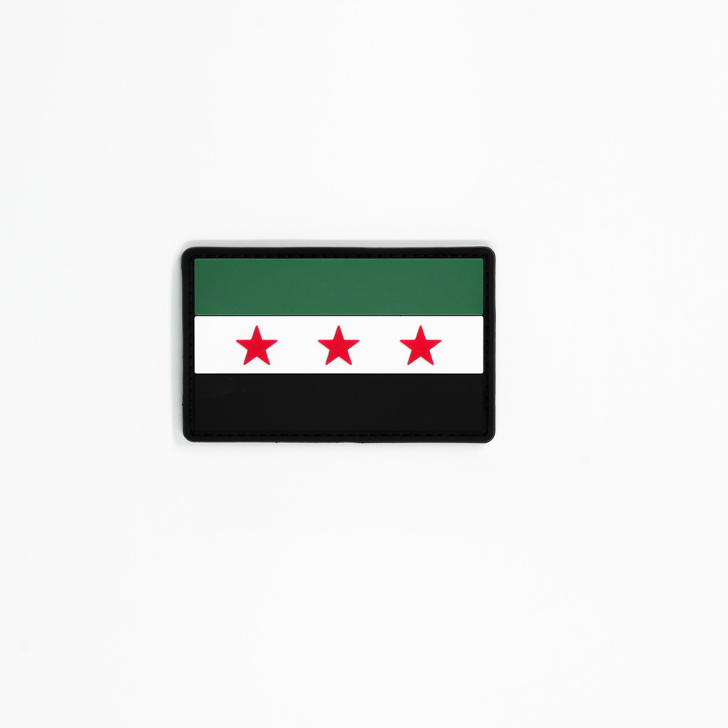Syria Flag PVC Patch