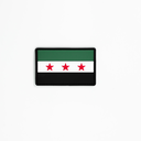 Syria Flag PVC Patch