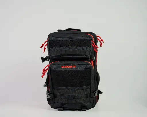ELEMENTS Pro Backpack 1.0 - Black Red Striped
