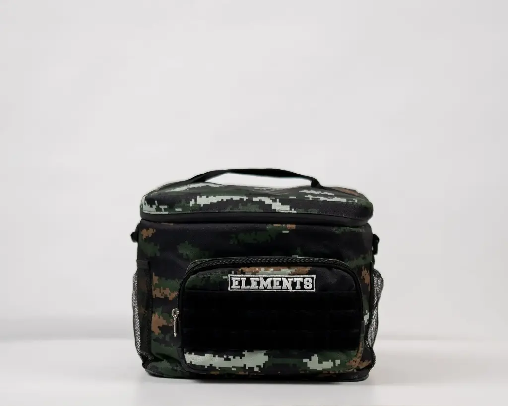 ELEMENTS Cooler Bag 1.0 - Black Green Camo | ELEMENTS