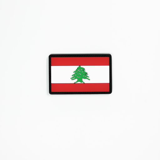Lebanon Flag PVC Patch