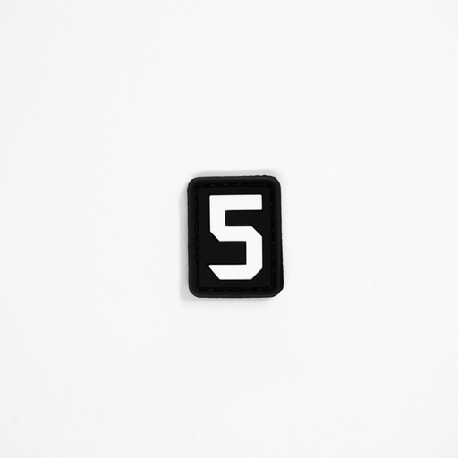 Number “5” PVC Patch