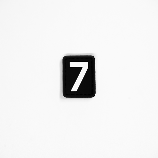 Number “7” PVC Patch