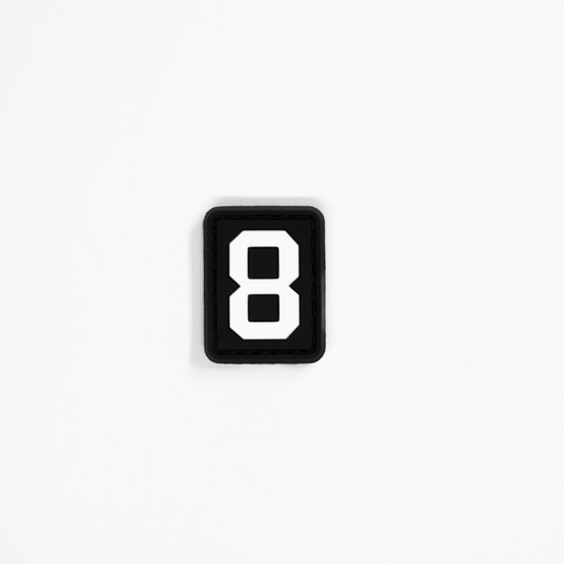 Number “8” PVC Patch