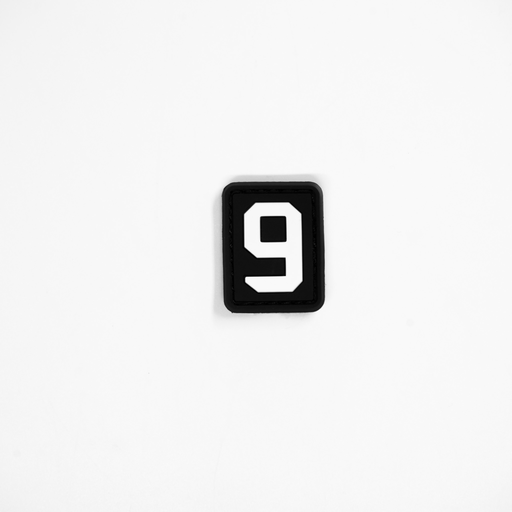 Number “9” PVC Patch