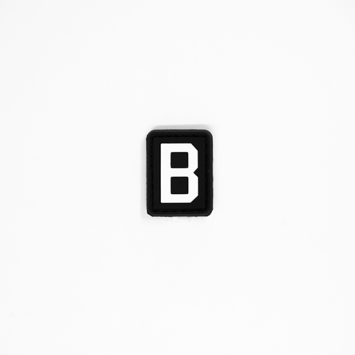 Letter “B” PVC Patch