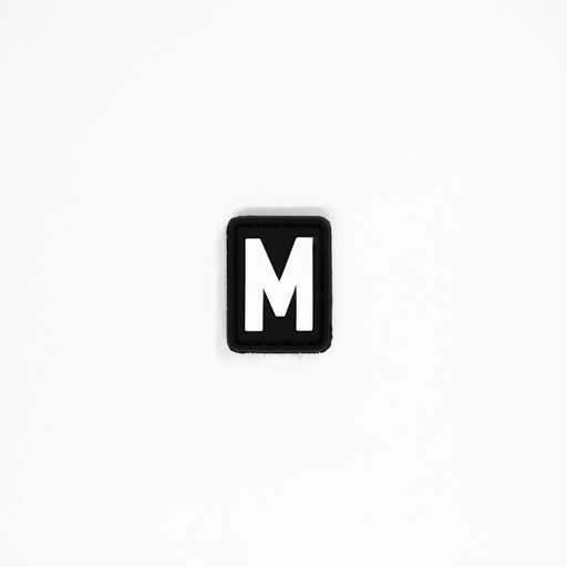 Letter “M” PVC Patch