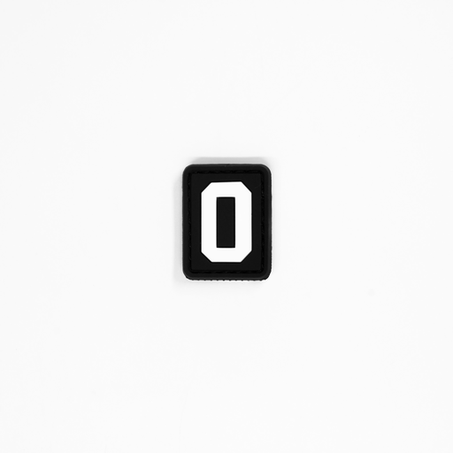 Letter “O” PVC Patch