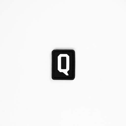Letter “Q” PVC Patch