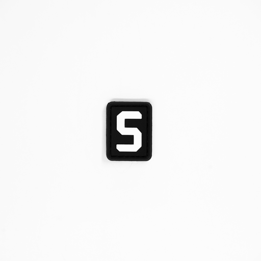 Letter “S” PVC Patch